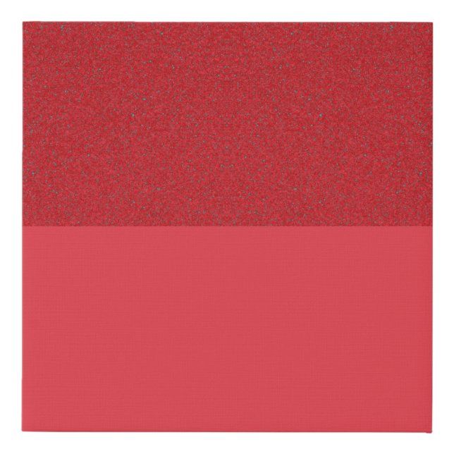 Custom - Faux Wrapped Canvas Print (Half-&-Half) (Front)