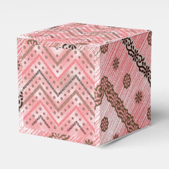 Custom Favor Box | Elegant Party Gift Wrap (Front Side)