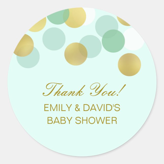 Custom Favor Stickers and Labels, Custom Stickers (Front)