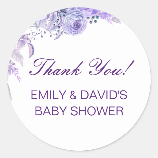 Custom Favor Stickers and Labels, Custom Stickers (Front)