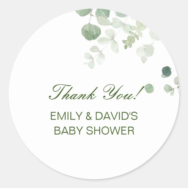 Custom Favor Stickers and Labels, Custom Stickers (Front)