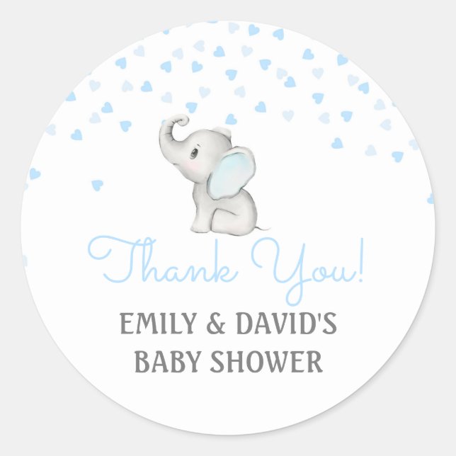 Custom Favor Stickers and Labels, Custom Stickers (Front)