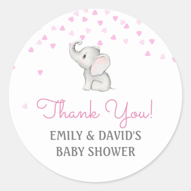 Custom Favor Stickers and Labels, Custom Stickers (Front)