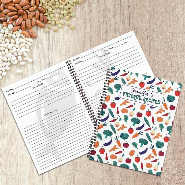 Custom Favorite Recipes, Kitchen Recipe Book  (Creator Uploaded)