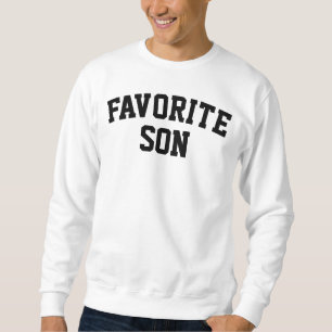 Custom Favorite Son Birthday Gift for Him Crewneck Sweatshirt