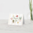 Custom Favorite Things Christmas Thank You Holiday Card