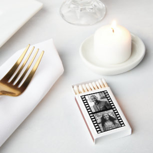 Custom Favors Film Strip Hollywood Movie  Matchboxes