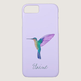 Custom Fawn-breasted  Brilliant Hummingbird iPhone 8/7 Case