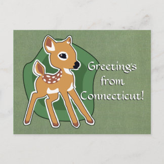 Custom Fawn Postcard