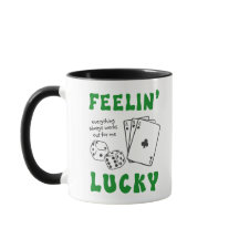 Custom Feelin' Lucky Positive Affirmation & Aces