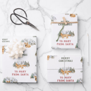 Custom Fennec Fox Gift Wrapping Paper