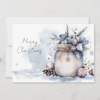 Custom festive and cute Christmas Greeting Card