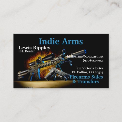 Custom FFL business card 3