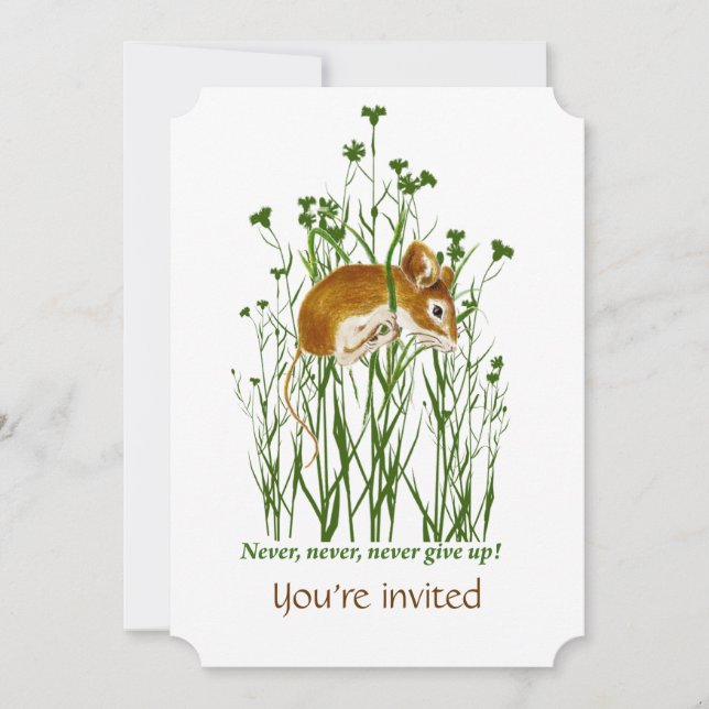 Custom Fight Cancer Fundraising  Event Invite (Front)