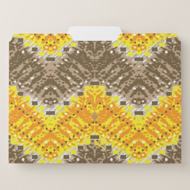 Custom File Folders | Stylish Office Organization (Front Center)