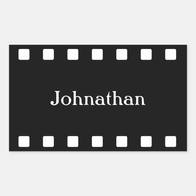Custom Film Strip Sticker (Front)