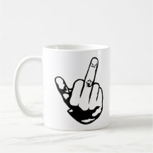 Custom finger mug