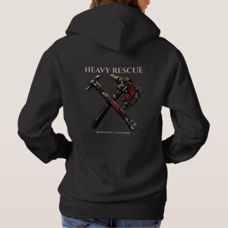 Custom Fire Rescue Engine Co Heavy Armor Axe Hoodie