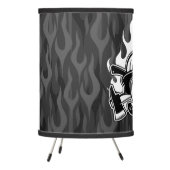 Custom Firefighter Rescue Fire Department Station Tripod Lamp (Left)