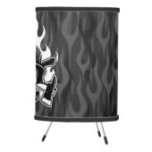 Custom Firefighter Rescue Fire Department Station Tripod Lamp (Right)