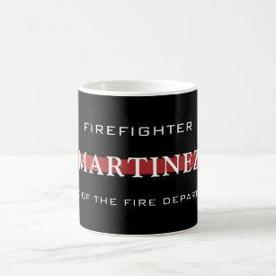 Flame Color Changing Mug - Fire Department Coffee