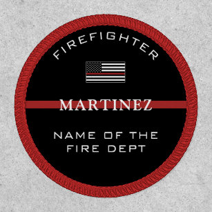 Custom Name Patch - Leatherheads Firefighter MC National Site