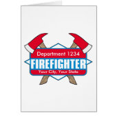 Custom Firefighter with Axes (Front)