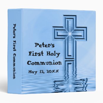 Custom First Holy Communion Binder by mvdesigns at Zazzle