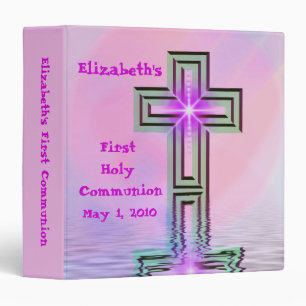 Custom First Holy Communion Binder