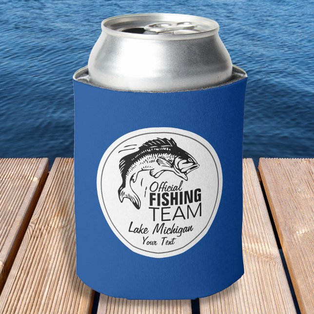 Custom Fishing Beer Cooler | Your Lake Name (Creator Uploaded)