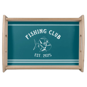 Custom Fishing Club Serving Tray