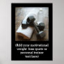 Custom Fitness Quote Personal Trainer Gym Poster