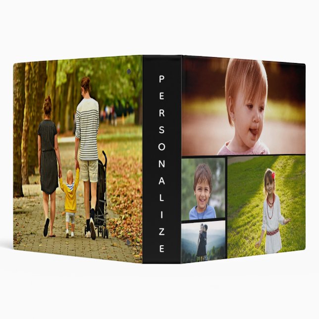 Custom Five Photo Binder (Background)