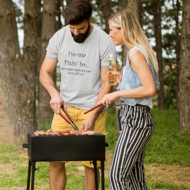 Custom•Fixin To•Funny Southern Saying T-Shirt (Creator Uploaded)