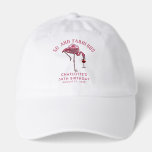 Custom Flamingo 50th Birthday Novelty Swag Hat<br><div class="desc">Cute personalized 50th birthday party flamingo gag hat. Add your name and message by clicking on the "Personalize" button to create a unique party swag for your celebration. Makes a perfect keepsake for guests to remember this special milestone.</div>