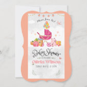 Custom Flat Cards for Baby Showers (Front)