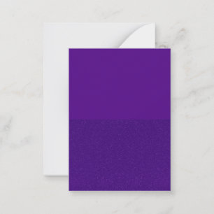 Custom Flat Note Card – Solid Top, Textured Bottom