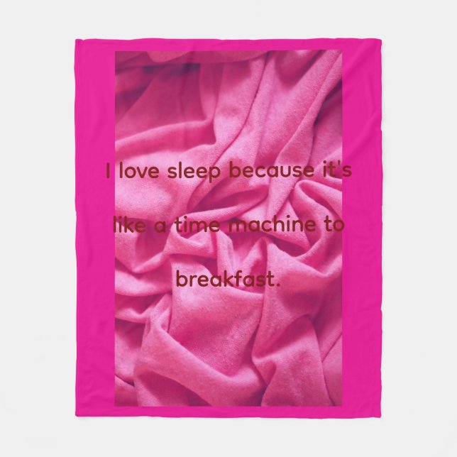 Custom Fleece Blankets by Zazzle USA (Front)