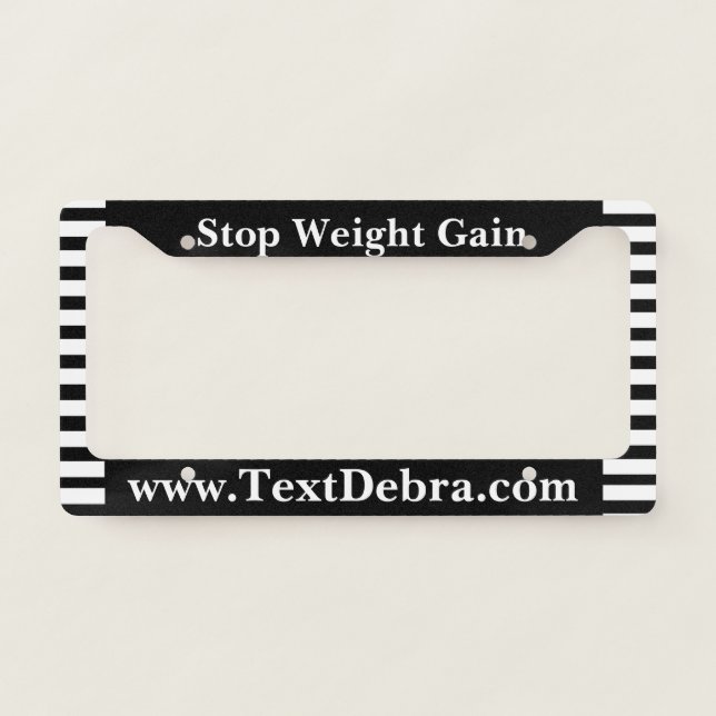 Custom Fleet License Plate Frame (Front)