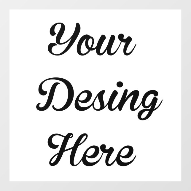 Custom Floor Decals (Front)