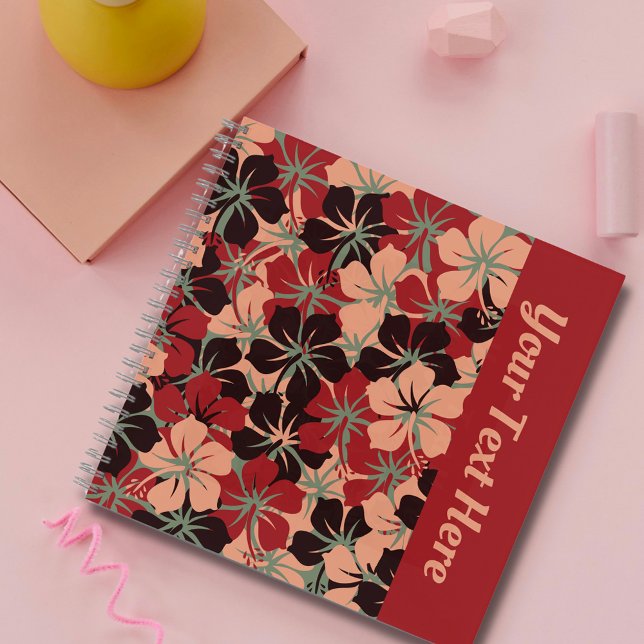 Custom Floral Aesthetic Patterned Square Notebook (Creator Uploaded)