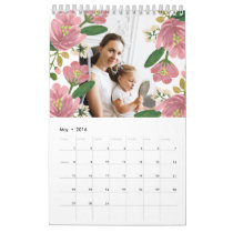 Custom Floral Calendar Custom Floral Calendar