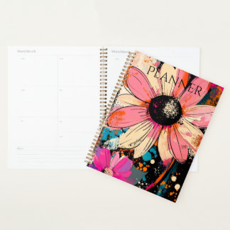 Custom Floral Weekly & Monthly Planner