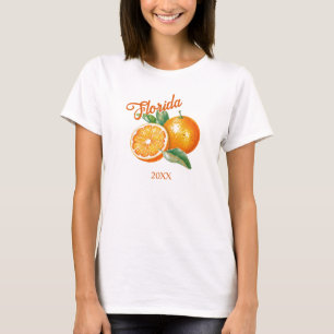Custom Florida Orange T-Shirt