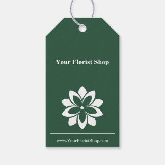 🌸Custom Florist Logo and QR Code Flower Care Tag