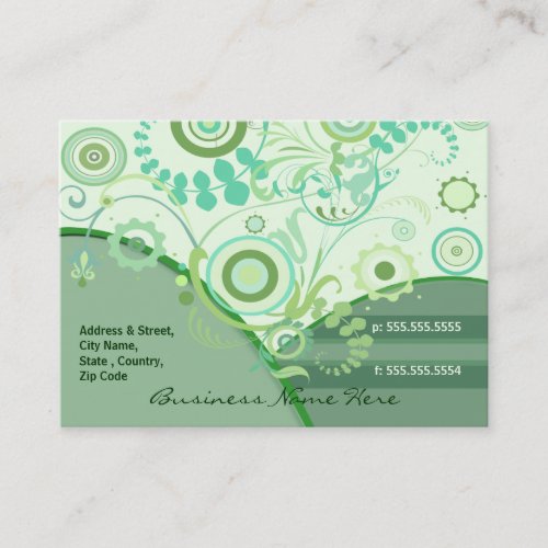Custom Florist / Other Business Card