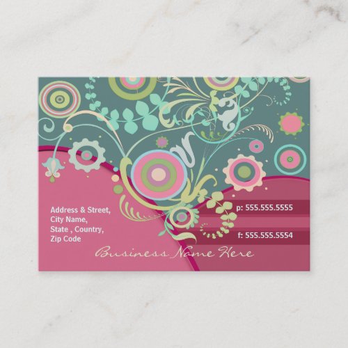 Custom Florist / Other Business Card