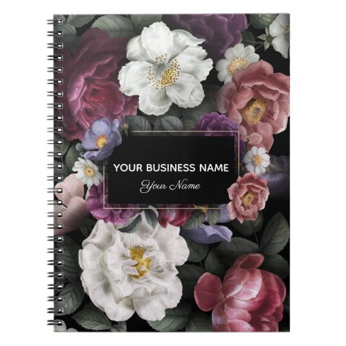 Custom Florist Shop Notebook