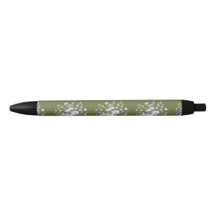 Custom flower design pen