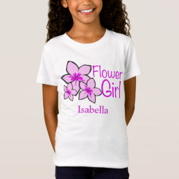 Custom Flower Girl T-Shirt